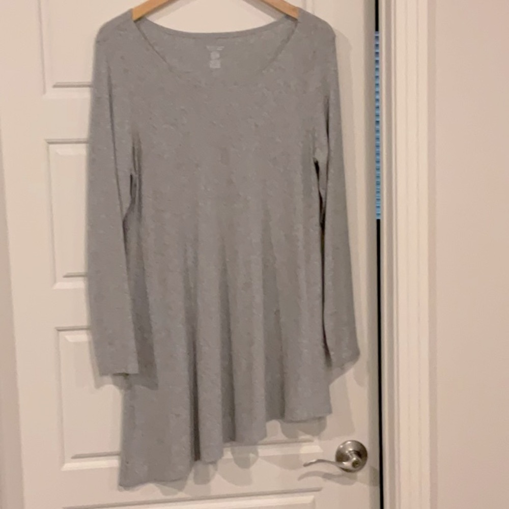 Grey heather tunic